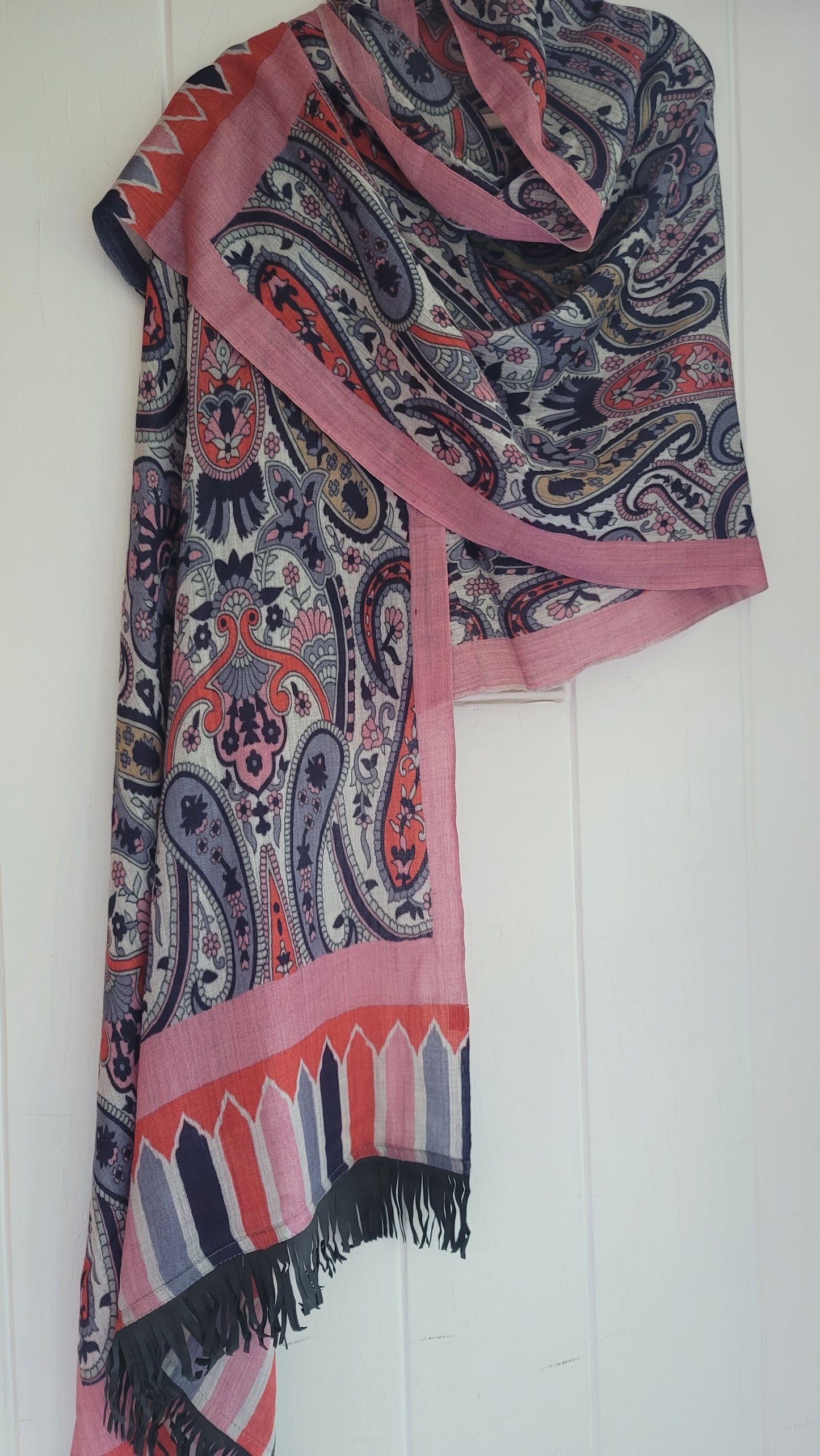 Paisley Print Shawl